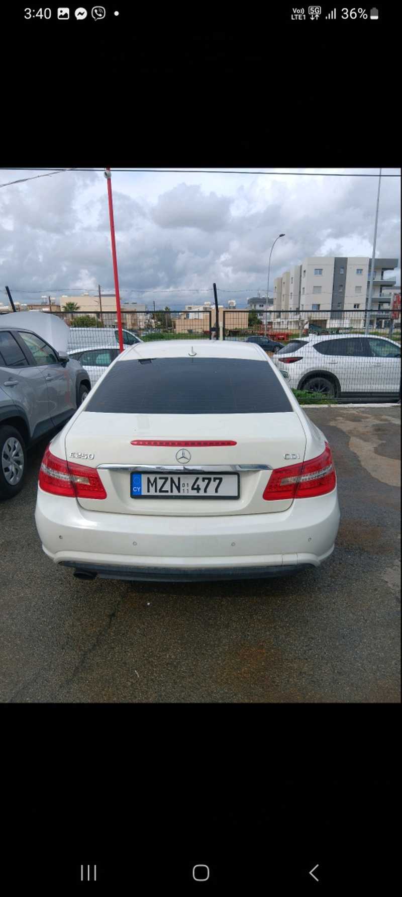 2011 Mercedes-Benz E-Class 2,1L 2011 Cyprus