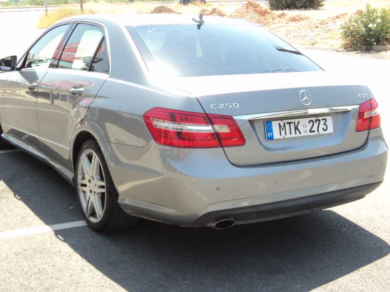 2010 Mercedes-Benz E-Class 2,2L 2010 Cyprus