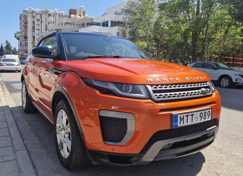 2017 Land Rover Range Rover Evoque 2,0L 2017 Cyprus