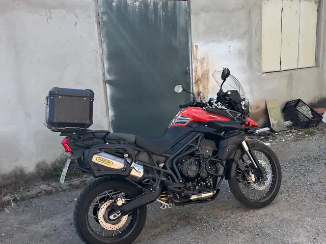 Triumph tiger xc 800, Limassol — Limassol - Agios Ioannis