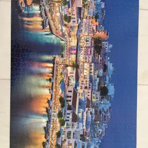 Completed & glued puzzle, Famagusta — Paralimni