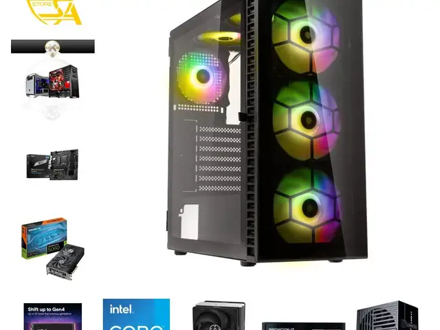 Custom gaming pc intel core i5 12400f rtx 5060 8gb 16gb ddr4 1tb nvme, Nicosia — Lakatameia - Agia Paraskevi