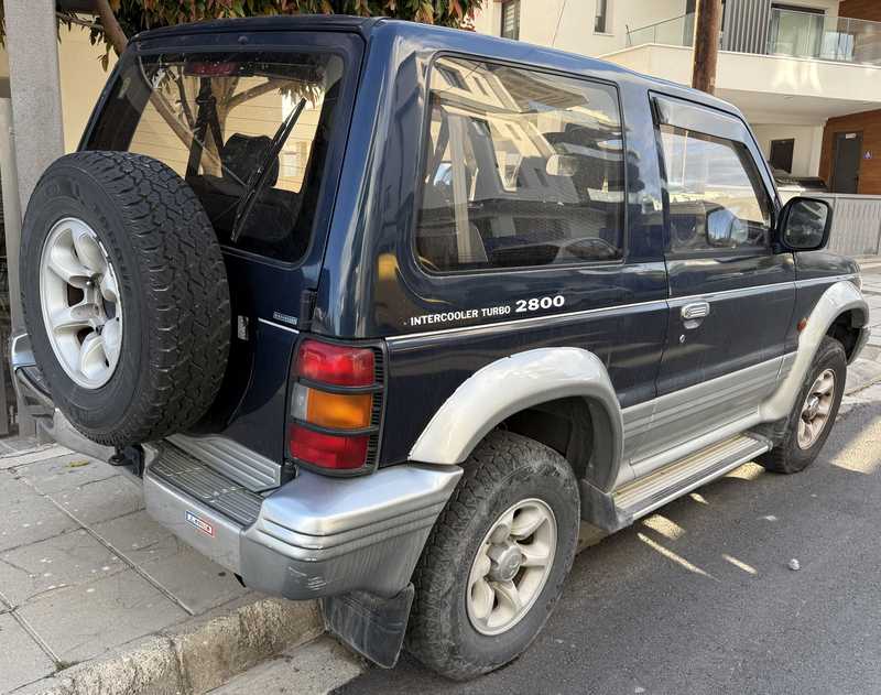 1995 Mitsubishi Pajero 2,8L 1995 Cyprus