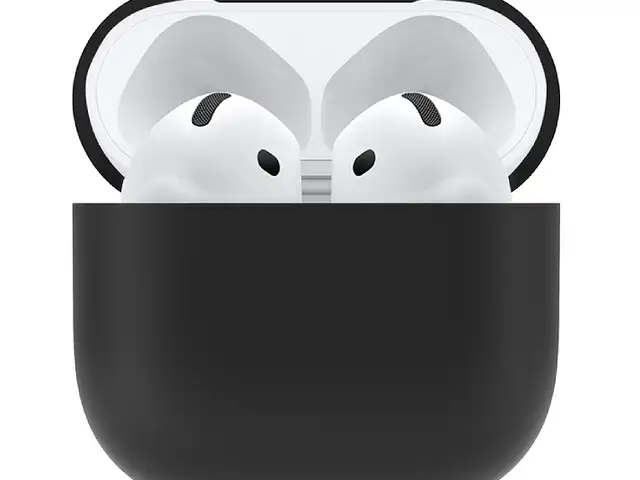 Silicone case apple airpods 4th and 5th gen black, Limassol — Limassol - Agios Nicolaos
