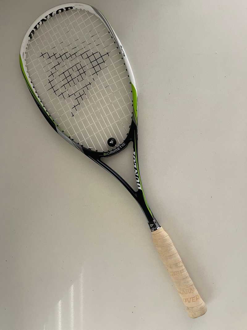 Raquette De Squash Dunlop Biomimetic Elite - Neuve (déballée / Léger Défaut Possible)