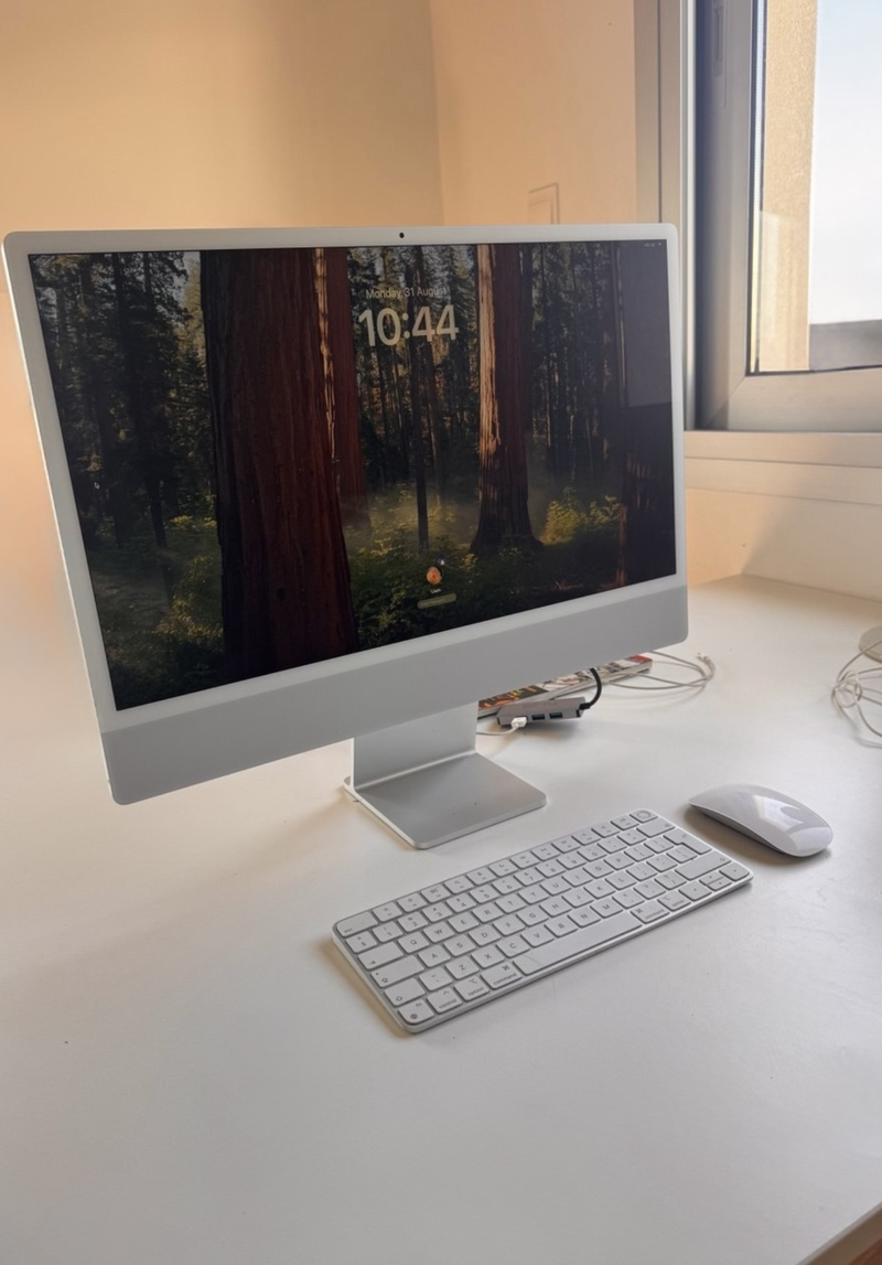 Apple silver 512gb imac 24-inch m1, 2021 €790 №6731830 in Limassol