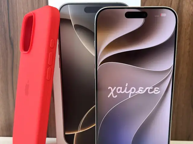 Iphone 16 pro max | 256gb | natural titanium | 88 battery | box, cable & case, Limassol — Erimi