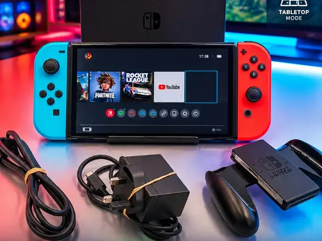 Nintendo Switch OLED Complete Great Condition, Limassol — Limassol - Petrou Kai Pavlou
