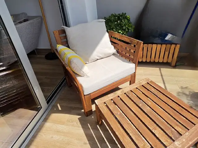 Ikea ÄPPLARÖ Garden Set 2x Chairs and Table, Nicosia — Strovolos - Agios Vasileios