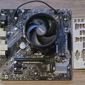 Like Brand New Gaming Motherboard ASUS Prime B450M-K II with Processor, Επαρχία Λεμεσού — Λεμεσός - Αγία Φύλα