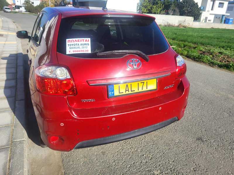 Toyota Auris 1,6L 2012
