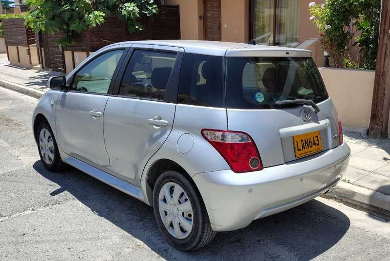 2007 Toyota Ist 1,3L 2007 Cyprus