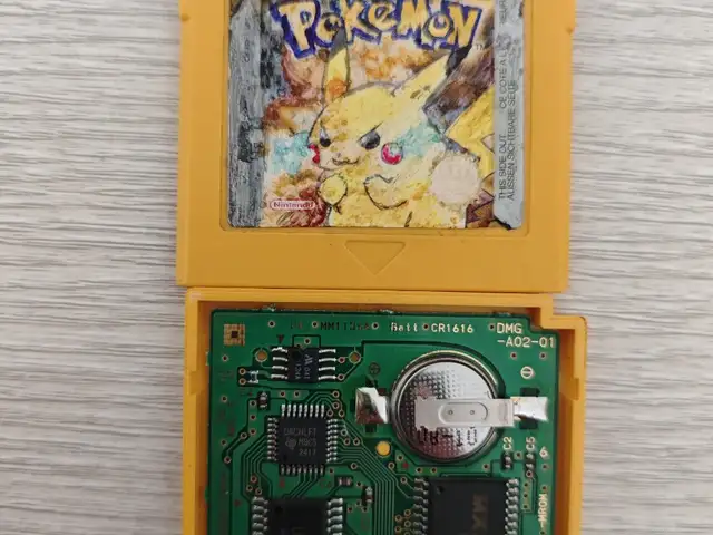 Pokemon yellow version πόκεμον pokémon game boy advance sp color gba ds gaming l, Larnaca — Aradippou - Agios Fanourios