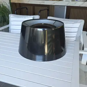 Vintage IKEA KULLA Pendant Lamp Shade Glossy Black, Limassol — Agios Tychon Tourist Area