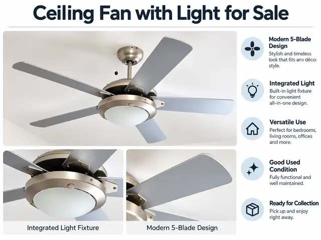 Ceiling fan with light, Επαρχία Λεμεσού — Άγιος Τύχων