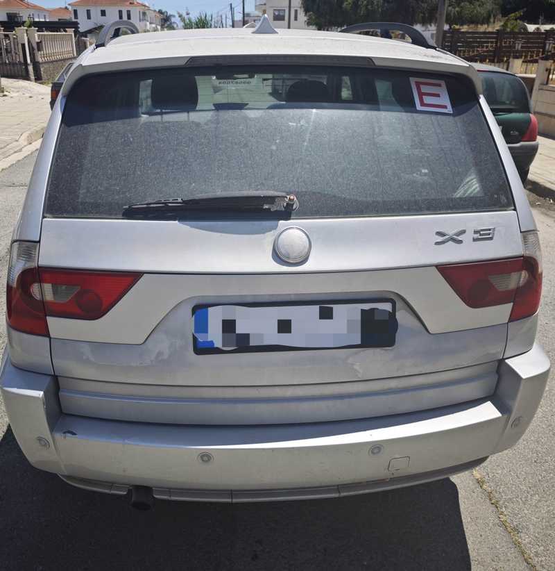 2006 BMW X3 2,0L 2006 Cyprus