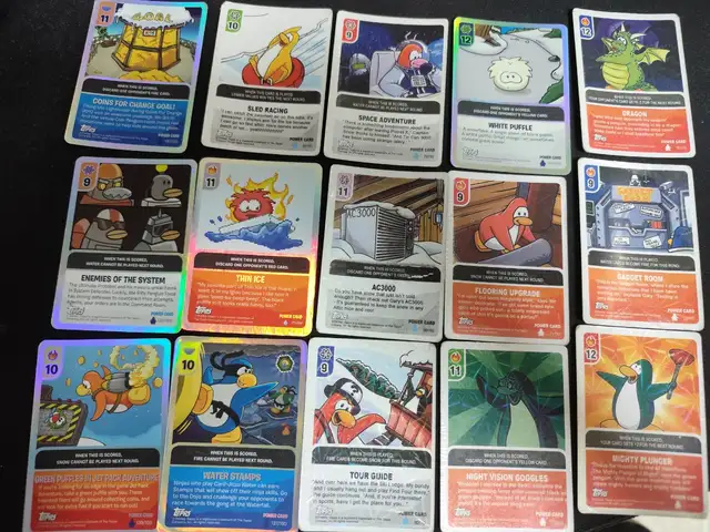 Club penguin 15 Power cards, Επαρχία Λευκωσίας — Αγλαντζιά