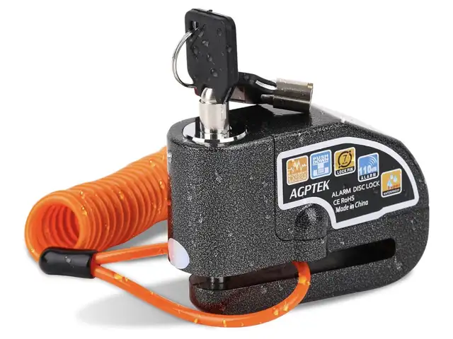 Motorcycle disc lock with alarm, Επαρχία Αμμοχώστου — Δερύνεια