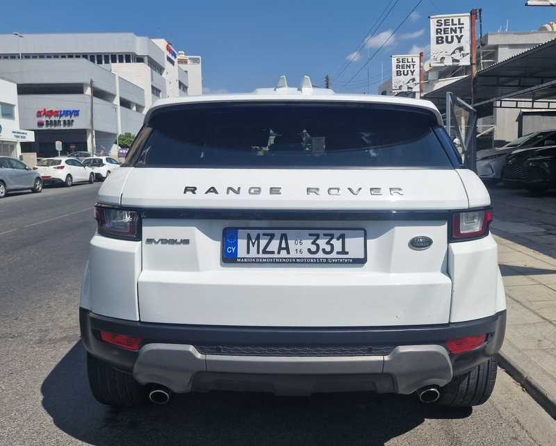 2016 Land Rover Range Rover Evoque 2,0L 2016 Cyprus