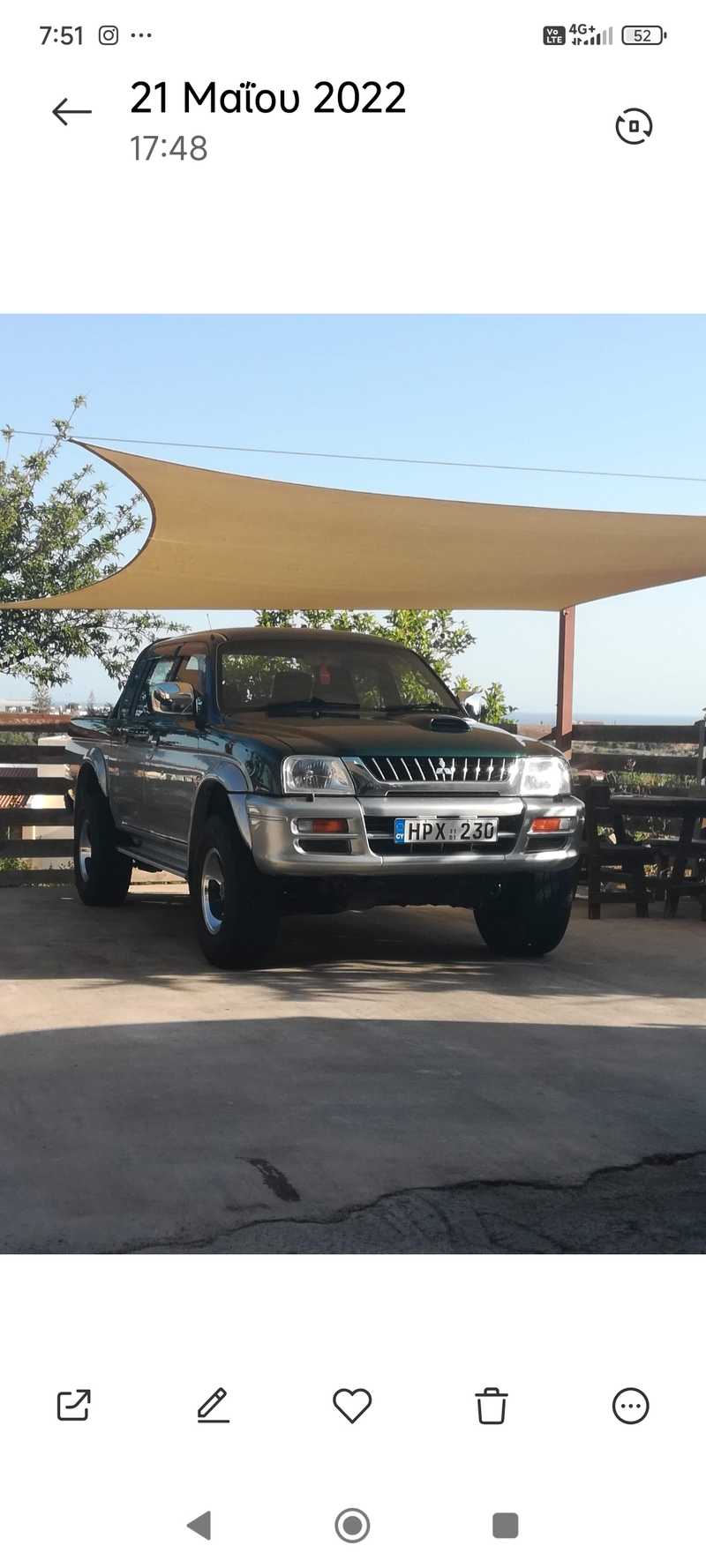 Mitsubishi L200 2,5L 2001