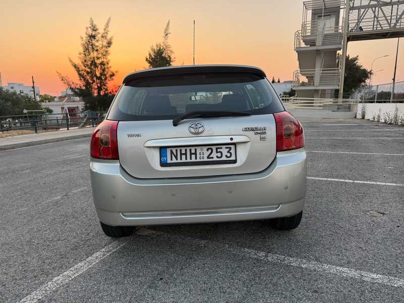 2006 Toyota Corolla 2,0L 2006 Cyprus