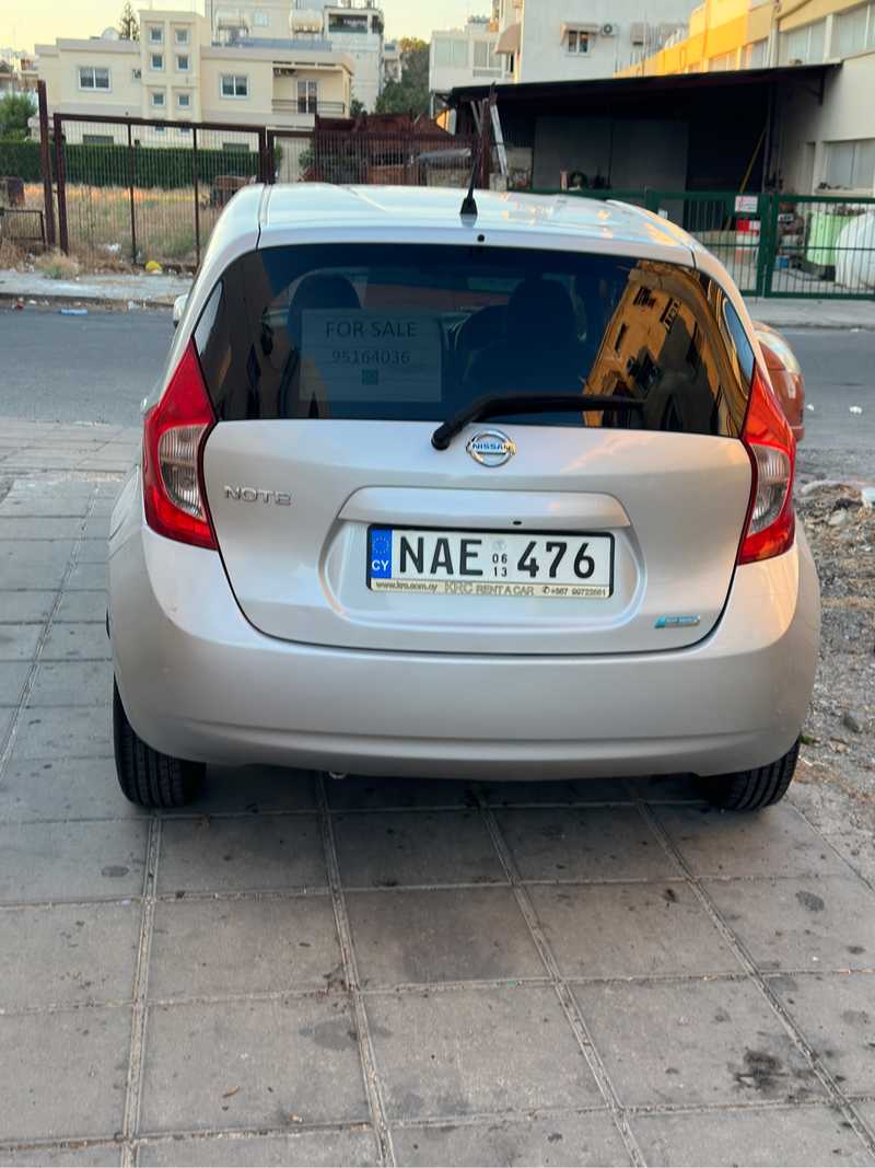 2013 Nissan Note 1,2L 2013 Cyprus