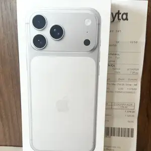 Iphone 17 pro max | brand new | 256gb | silver | box, cable & cyta receipt, Limassol — Erimi