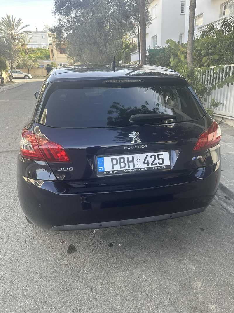2016 Peugeot 308 1,2L 2016 Cyprus