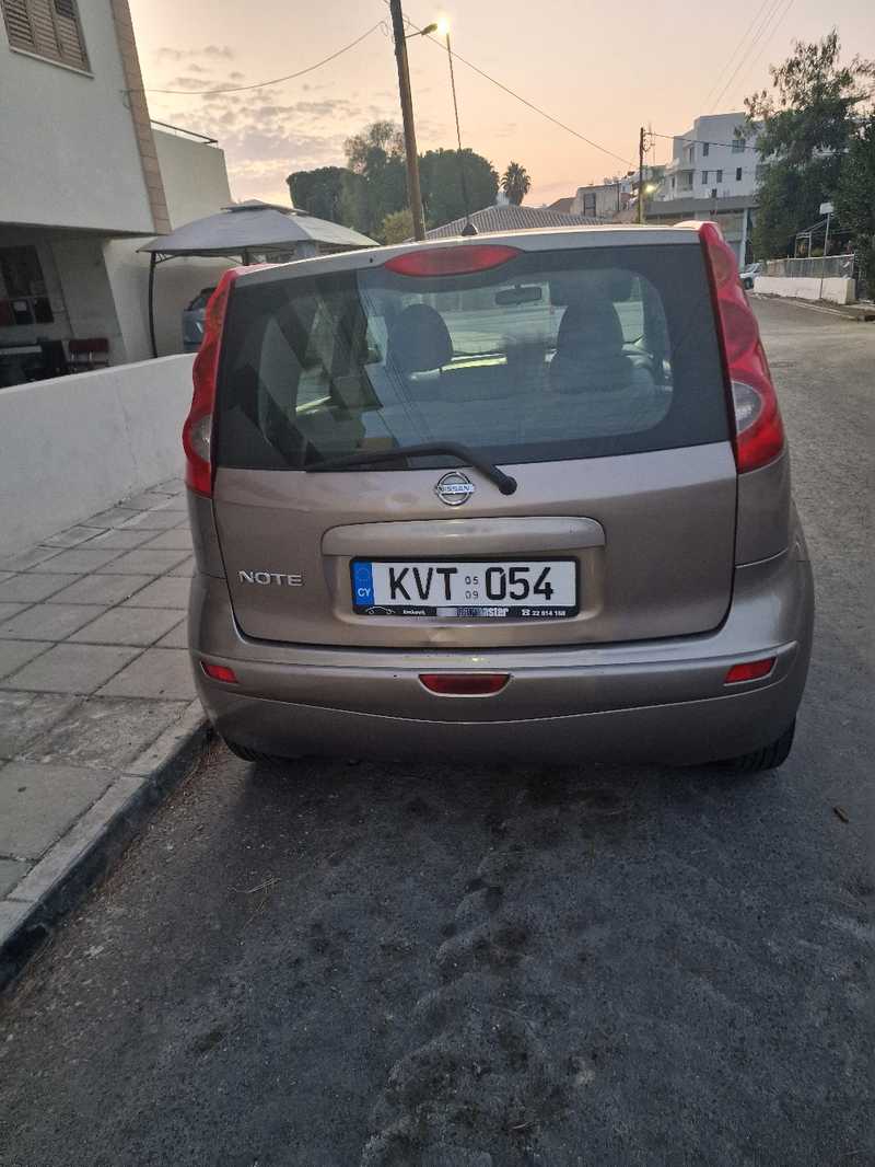 2009 Nissan Note 1,4L 2009 Cyprus