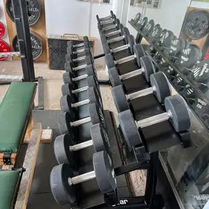 The set of commercial grade dumbbells with storage rack, Paphos — Pegeia