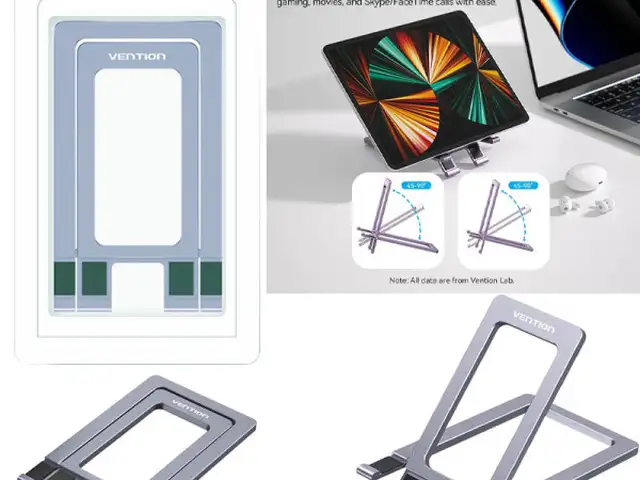 Phone stand vention kczh0 alluminum gray, Limassol — Agios Athanasios