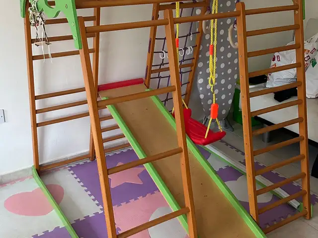 Children sport play complex indoor playground, Paphos — Pegeia