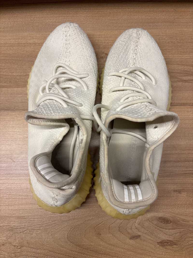 used white yeezys
