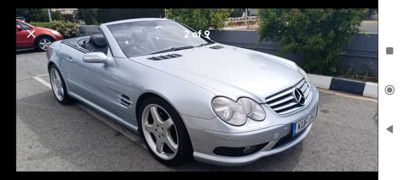 2004 Mercedes-Benz SL-Class 3,7L 2004 Cyprus