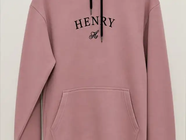 Two henry clothing ανδρικά φούτερ με κουκούλα ροζ, Famagusta — Agia Napa