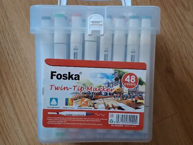 Foska Twin-Tip Marker 48 colors, Επαρχία Λεμεσού — Λεμεσός - Άγιος Νικόλαος
