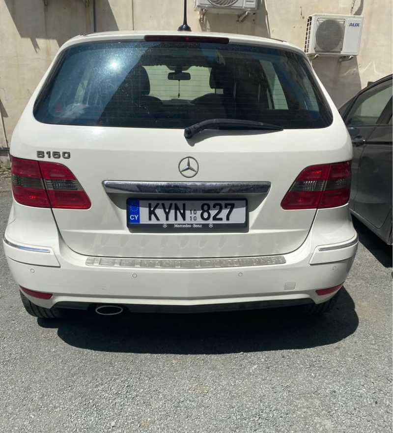 2010 Mercedes-Benz B-Class 1,6L 2010 Cyprus