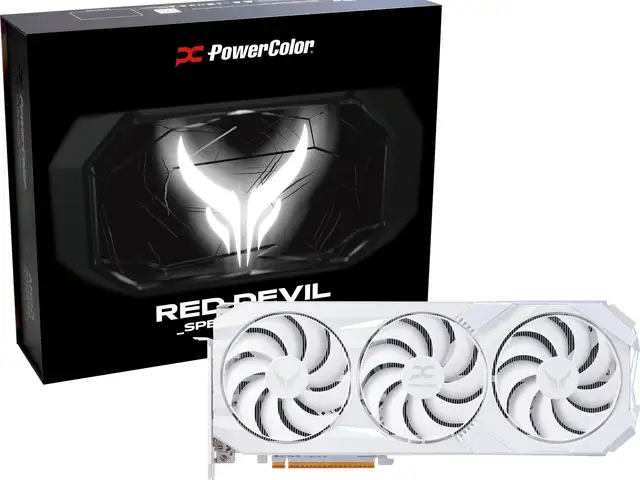 Powercolor radeon rx 9070 xt red devil 16gb oc white white rdna4 gddr6 3x displa, Limassol — Limassol Marina