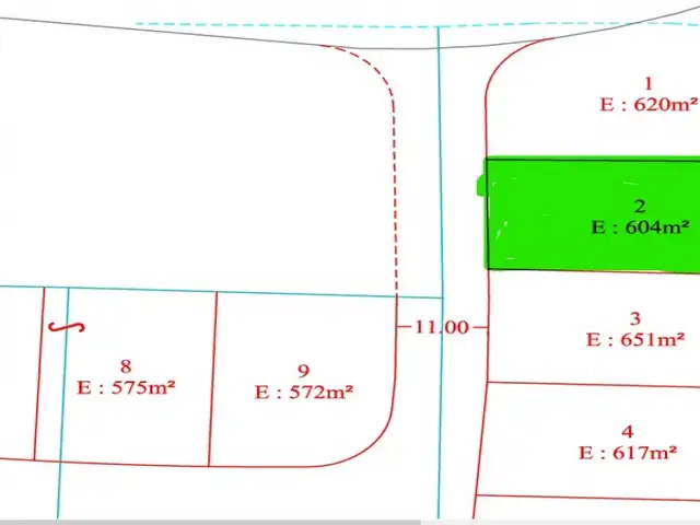 Residential Plot 604 m², Nicosia — Kokkinotrimithia