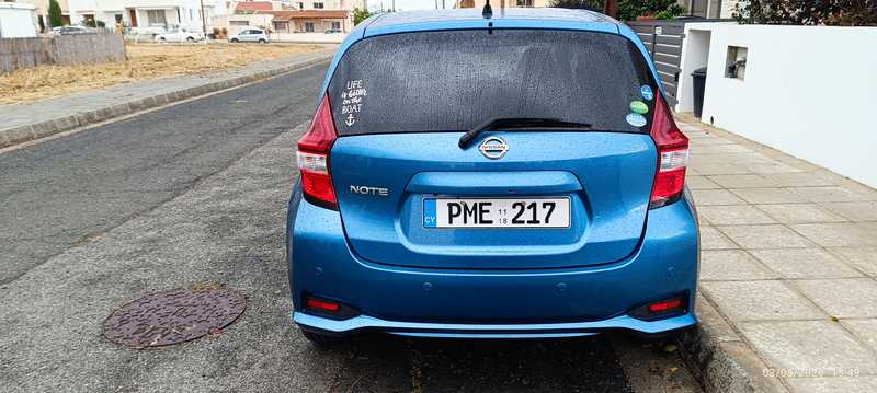 2018 Nissan Note 1,2L 2018 Cyprus