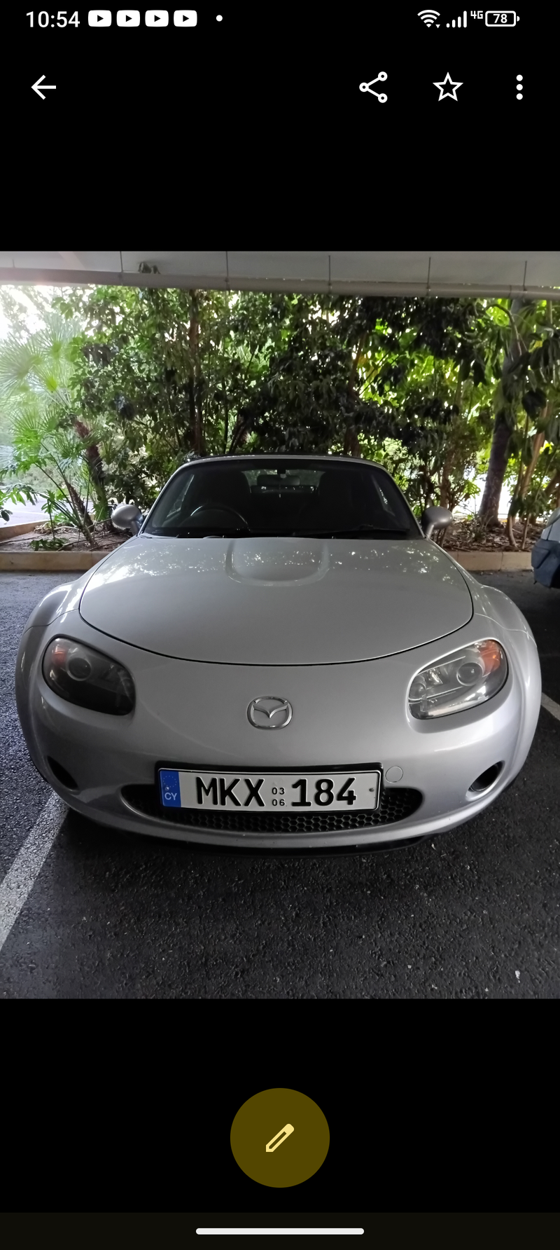 Mazda MX5 1,8L 2006