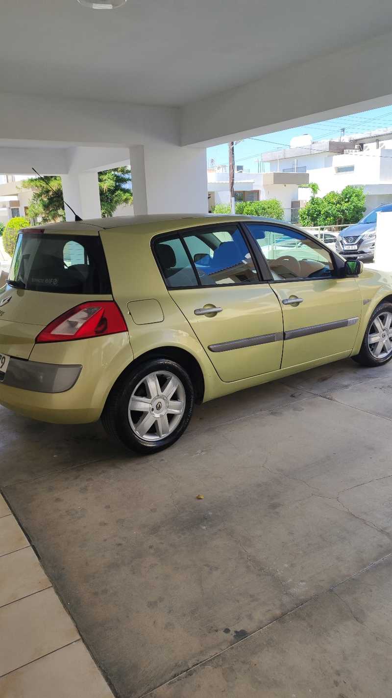 2003 Renault Megane 1,6L 2003 Cyprus