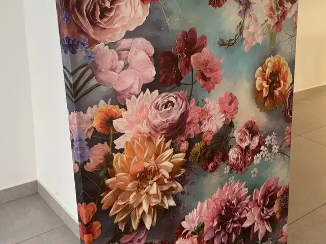 Picture kare, flower sky, 120x0,90, Επαρχία Πάφου — Αγία Μαρινούδα