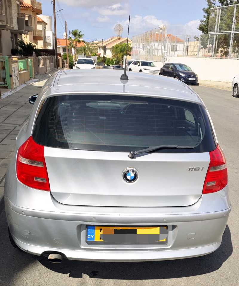 2007 BMW 1-Series 1,6L 2007 Cyprus