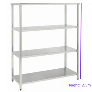 Metal shelf pole 2.5m, Limassol — Agios Athanasios