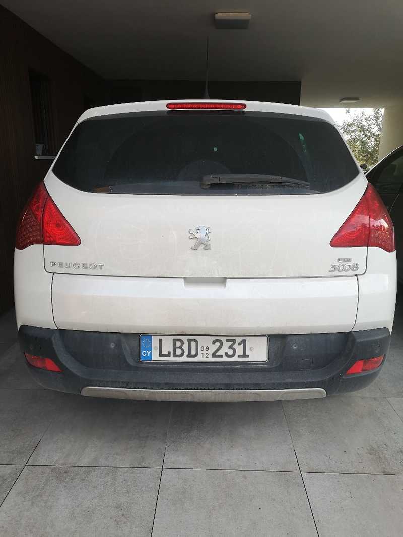 Peugeot 3008 1,6L 2012