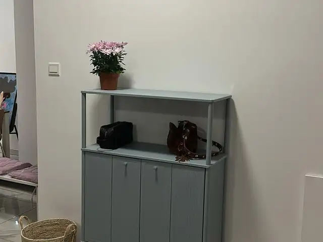 Grey storage cabinet / sideboard, Larnaca — Livadia Larnakas