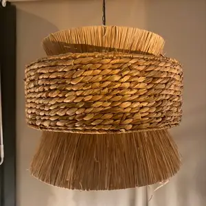 Kare design raffia pendant lamp 45 cm, Limassol — Limassol - Agia Zoni