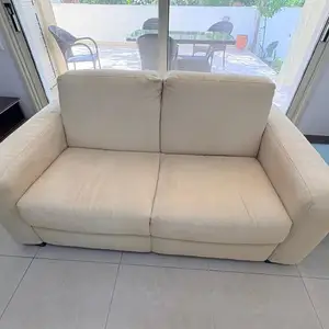 Two sofas, natural velour suede, Επαρχία Λάρνακας — Περιβόλια Λάρνακας