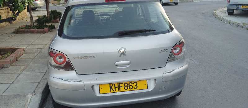 2005 Peugeot 307 1,4L 2005 Cyprus